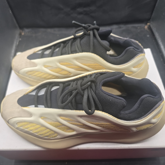 adidas Athletic Shoes -‎ Black, Yellow, Cream